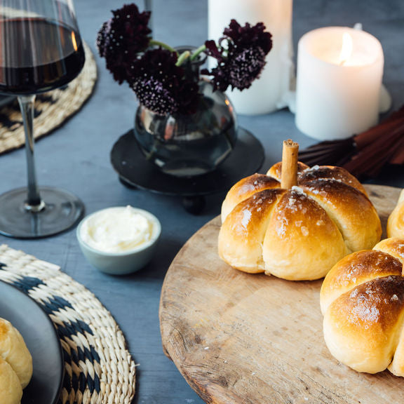 “Dinner rolls” a forma di zucca