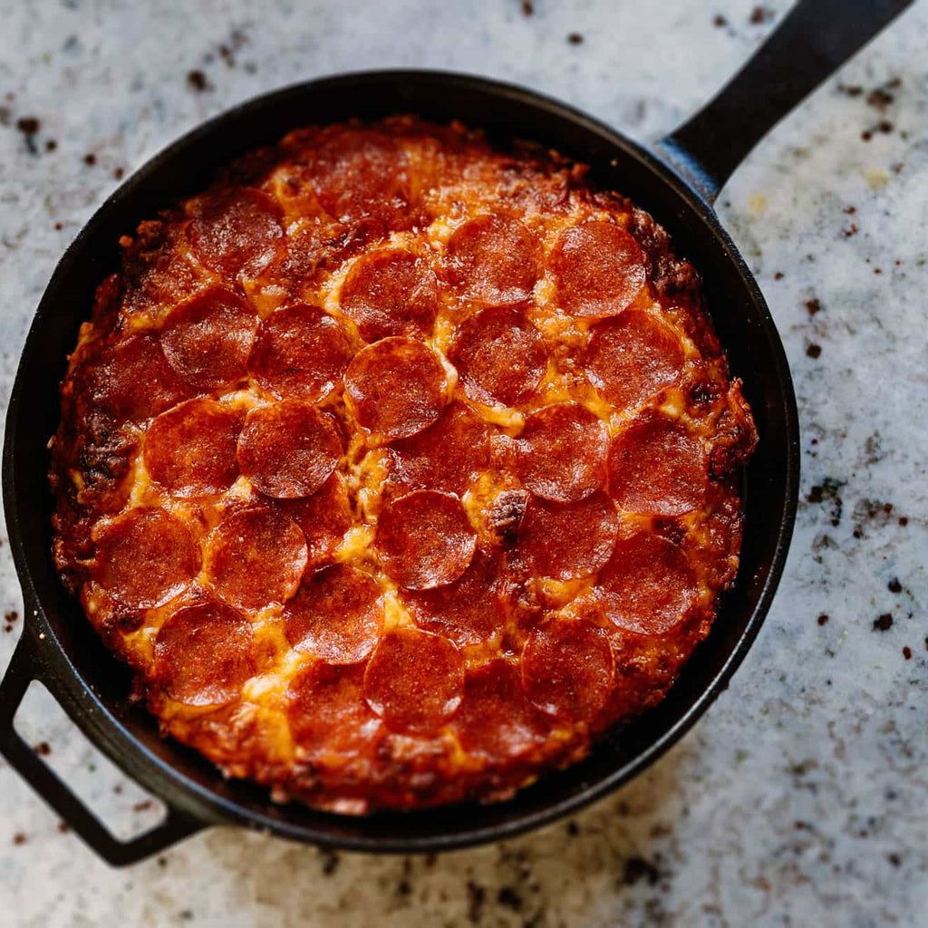 Ricetta per pizza facile in padella — Ooni IT