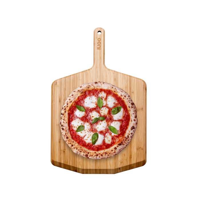 Ooni 14” Bamboo Pizza Peel & Serving Board | Clicca su questa immagine per aprire la modalità galleria immagini del prodotto. La modalità galleria immagini del prodotto consente di ingrandire le immagini.