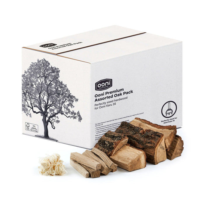 Ooni Premium Assorted Oak Pack | Clicca su questa immagine per aprire la modalità galleria immagini del prodotto. La modalità galleria immagini del prodotto consente di ingrandire le immagini.