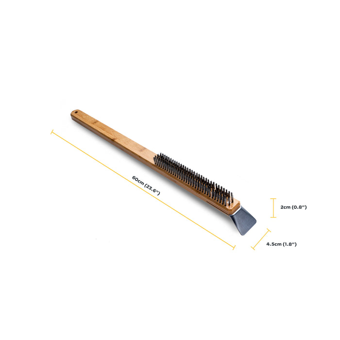 Ooni Pizza Oven Brush Measurements | Clicca su questa immagine per aprire la modalità galleria immagini del prodotto. La modalità galleria immagini del prodotto consente di ingrandire le immagini.